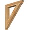 Ekena Millwork Traditional Traditional Rough Sawn Bracket, Western Red Cedar, 6"W x 42"D x 48"H BKT06X42X48TRA01RWR - alternate 1